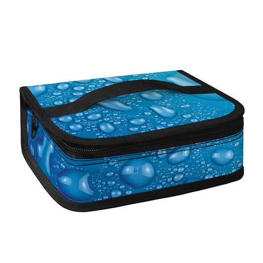 Water Drops Print Small Lunch Bag