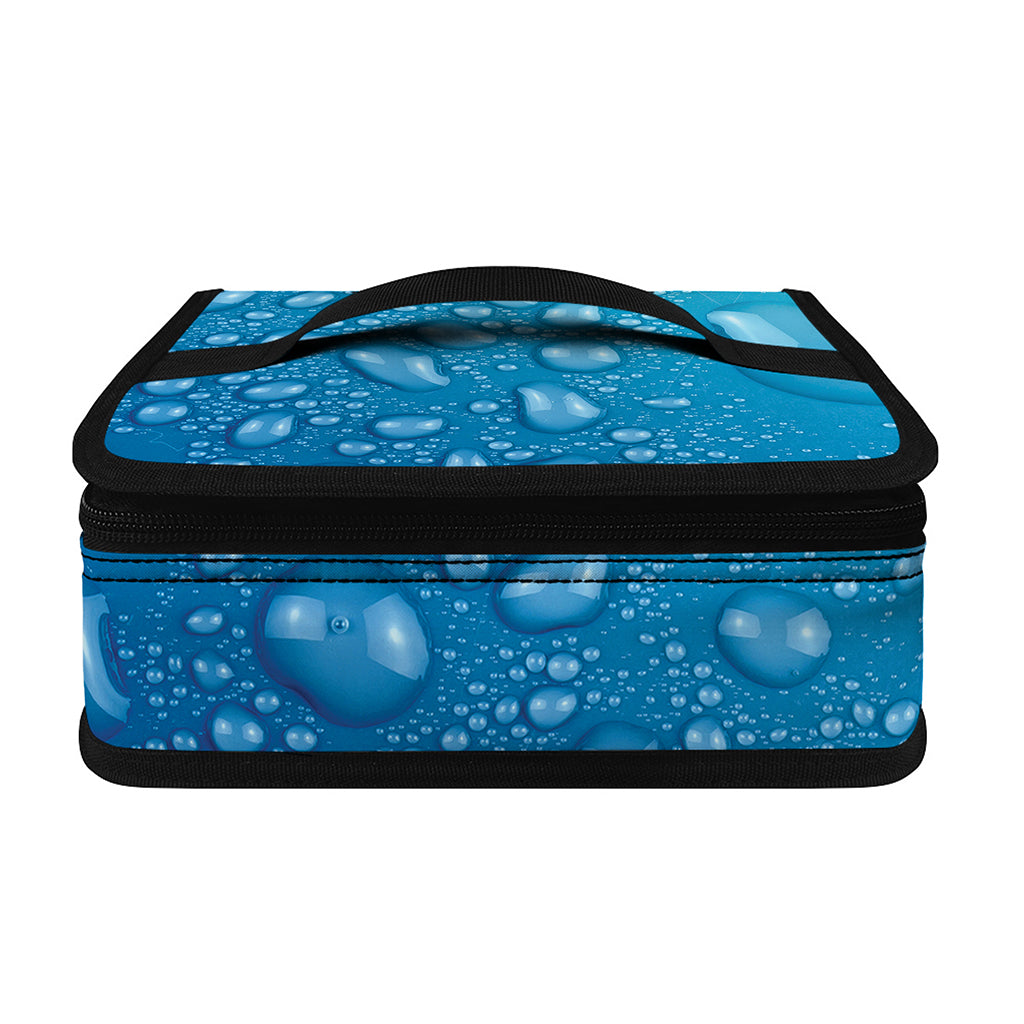 Water Drops Print Small Lunch Bag