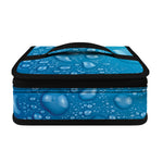 Water Drops Print Small Lunch Bag