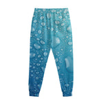 Water Drops Print Sweatpants