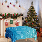 Water Drops Print Tablecloth