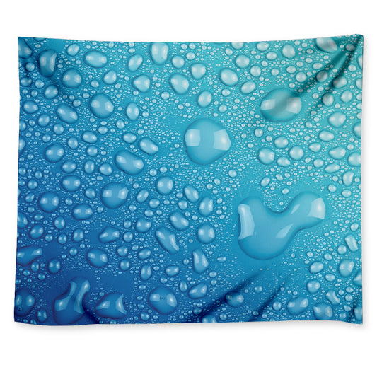 Water Drops Print Tapestry