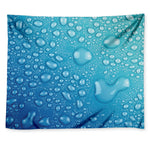 Water Drops Print Tapestry