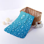 Water Drops Print Towel
