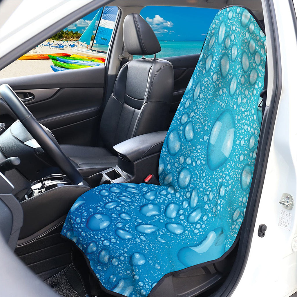 Water Drops Print Waterproof Car Seat Cover