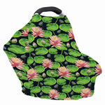 Water Lily Flower Pattern Print Baby Seat Cover