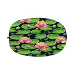 Water Lily Flower Pattern Print Car Side Mirror Covers