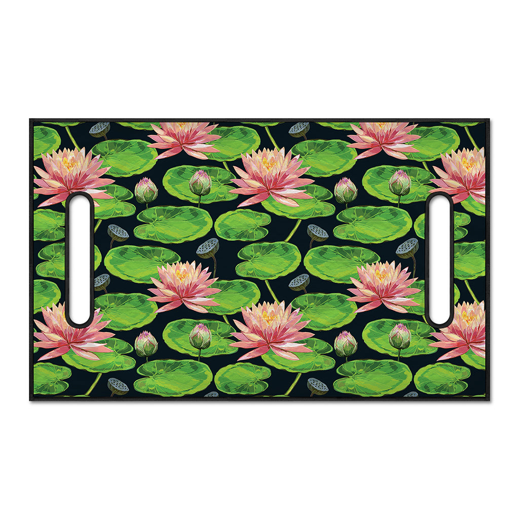 Water Lily Flower Pattern Print Golf Cart Seat Cover