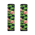 Water Lily Flower Pattern Print Handle Covers