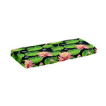 Water Lily Flower Pattern Print Piano Keyboard Cover