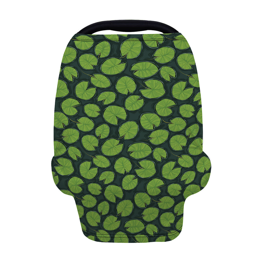 Water Lily Pads Pattern Print Baby Seat Cover