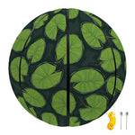 Water Lily Pads Pattern Print Basketball