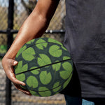 Water Lily Pads Pattern Print Basketball