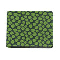 Water Lily Pads Pattern Print Bifold Wallet