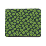 Water Lily Pads Pattern Print Bifold Wallet