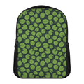 Water Lily Pads Pattern Print Casual Backpack