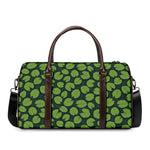 Water Lily Pads Pattern Print Duffle Bag