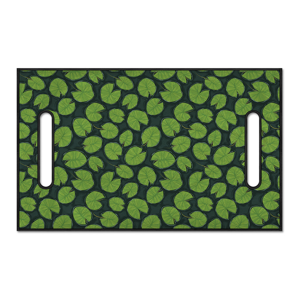 Water Lily Pads Pattern Print Golf Cart Seat Cover