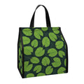 Water Lily Pads Pattern Print Insulated Lunch Tote
