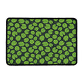 Water Lily Pads Pattern Print Kitchen Mat