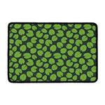Water Lily Pads Pattern Print Kitchen Mat
