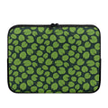 Water Lily Pads Pattern Print Laptop Sleeve