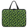 Water Lily Pads Pattern Print Laptop Sleeve With Handle