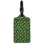 Water Lily Pads Pattern Print Luggage Tag