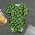 Water Lily Pads Pattern Print Men's Bodysuit