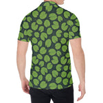 Water Lily Pads Pattern Print Men's Shirt