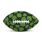 Water Lily Pads Pattern Print Rugby Ball
