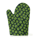 Water Lily Pads Pattern Print Single Oven Mitt