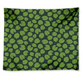 Water Lily Pads Pattern Print Tapestry