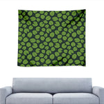 Water Lily Pads Pattern Print Tapestry