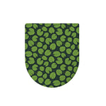 Water Lily Pads Pattern Print Toilet Lid Cover