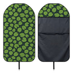 Water Lily Pads Pattern Print Waterproof Car Seat Cover