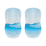 Water Wave Print Bar Stool Covers