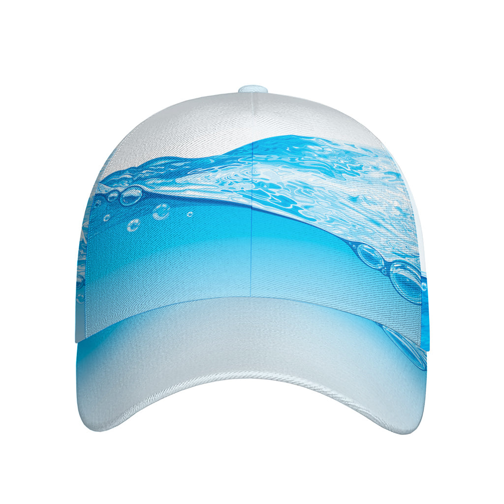 Water Wave Print Baseball Cap