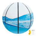Water Wave Print Basketball