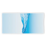 Water Wave Print Beach Towel