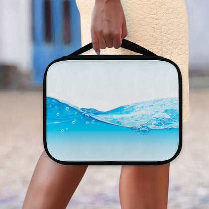 Water Wave Print Classic Bible Case