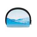 Water Wave Print Coin Purse