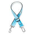 Water Wave Print Dog Seat Belt