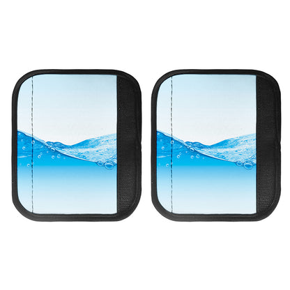 Water Wave Print Handle Covers