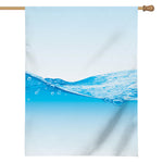 Water Wave Print House Flag