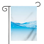 Water Wave Print House Flag