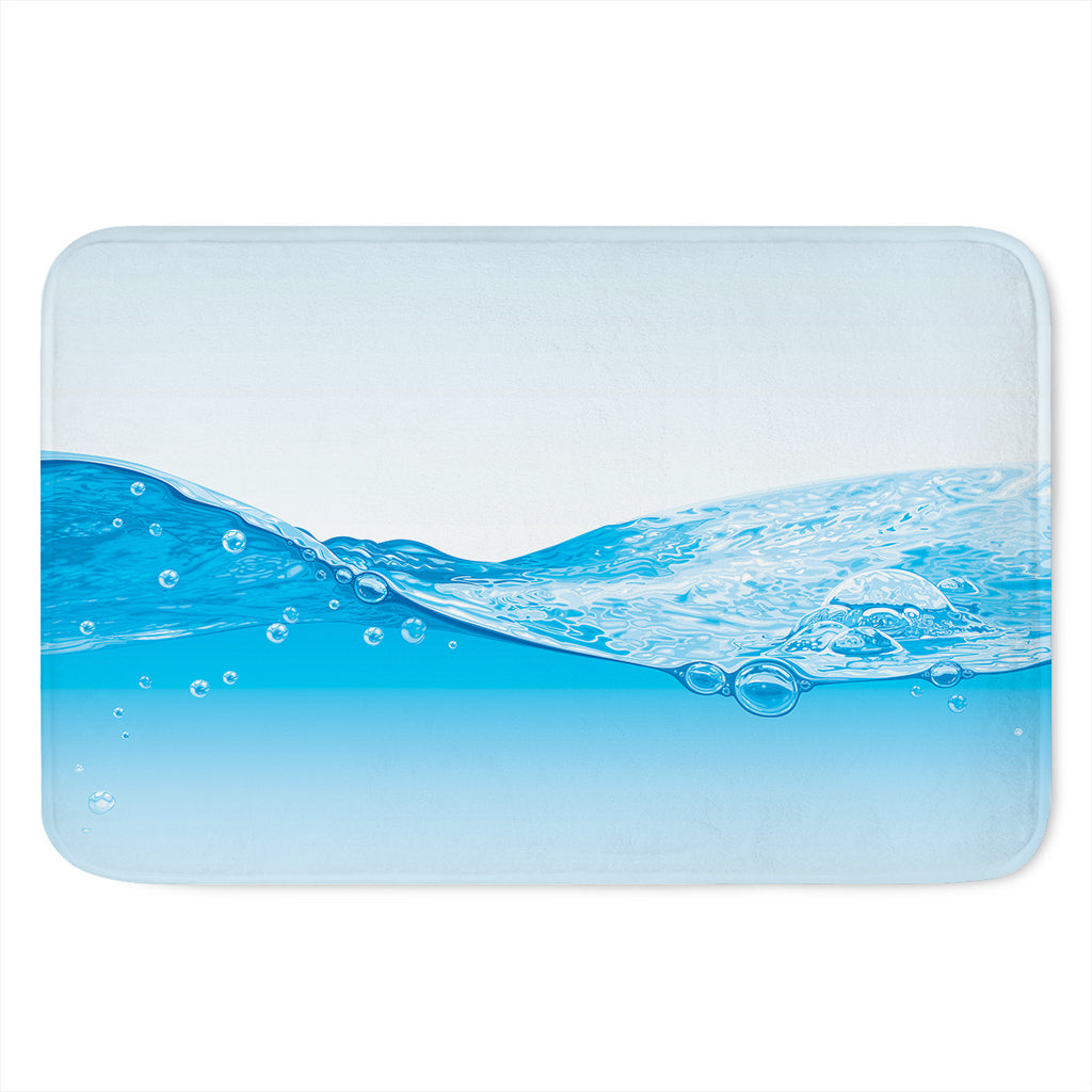 Water Wave Print Indoor Door Mat