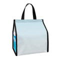 Water Wave Print Insulated Lunch Tote