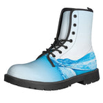 Water Wave Print Backpack