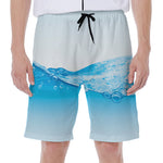 Water Wave Print Men's Beach Shorts